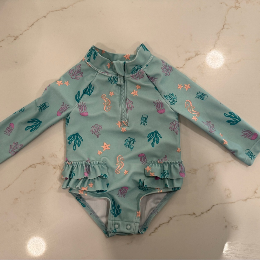 Long Sleeve Baby Swimsuit
